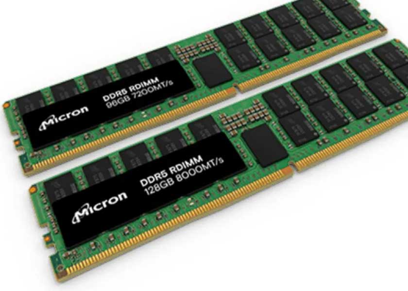 #Micron_Technology ha annunciato di aver iniziato la distribuzione – prima azienda al mondo – di memorie DDR5 RDIMM da 128 GB con velocità fino a 5.600 MT/s, adatta a tutte le principali piattaforme server. @MicronTech tinyurl.com/94zjkfzn