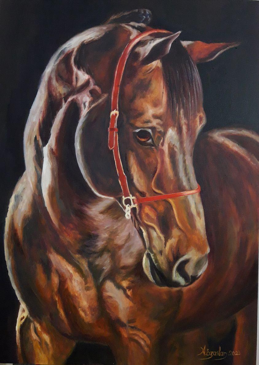 Mutlu geçsin hafta sonunuz. 
70x50 cm. Tuval üzeri yağlıboya 
Satıştadır 
#sanat #ankara  #art #horse #oilpainting  #contemporary #contemporaryart #İstanbul  #gündem #kültürsanat #turkiyejokeyklubü #womensart