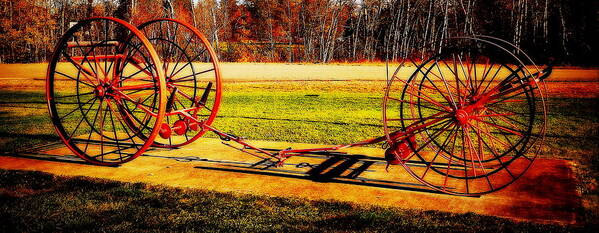 Celebrate #internationalfirefighterday with this #ArtForSale featuring antique hose reels. #thankyou to all our #firefighter #FirefightersDay #FirstResponders fineartamerica.com/featured/antiq…