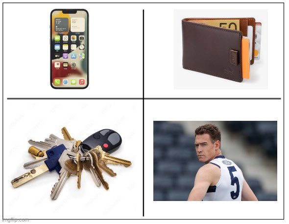Tom McDonald emptying his pockets when he gets home tonight after that game #AFLDeesCats
