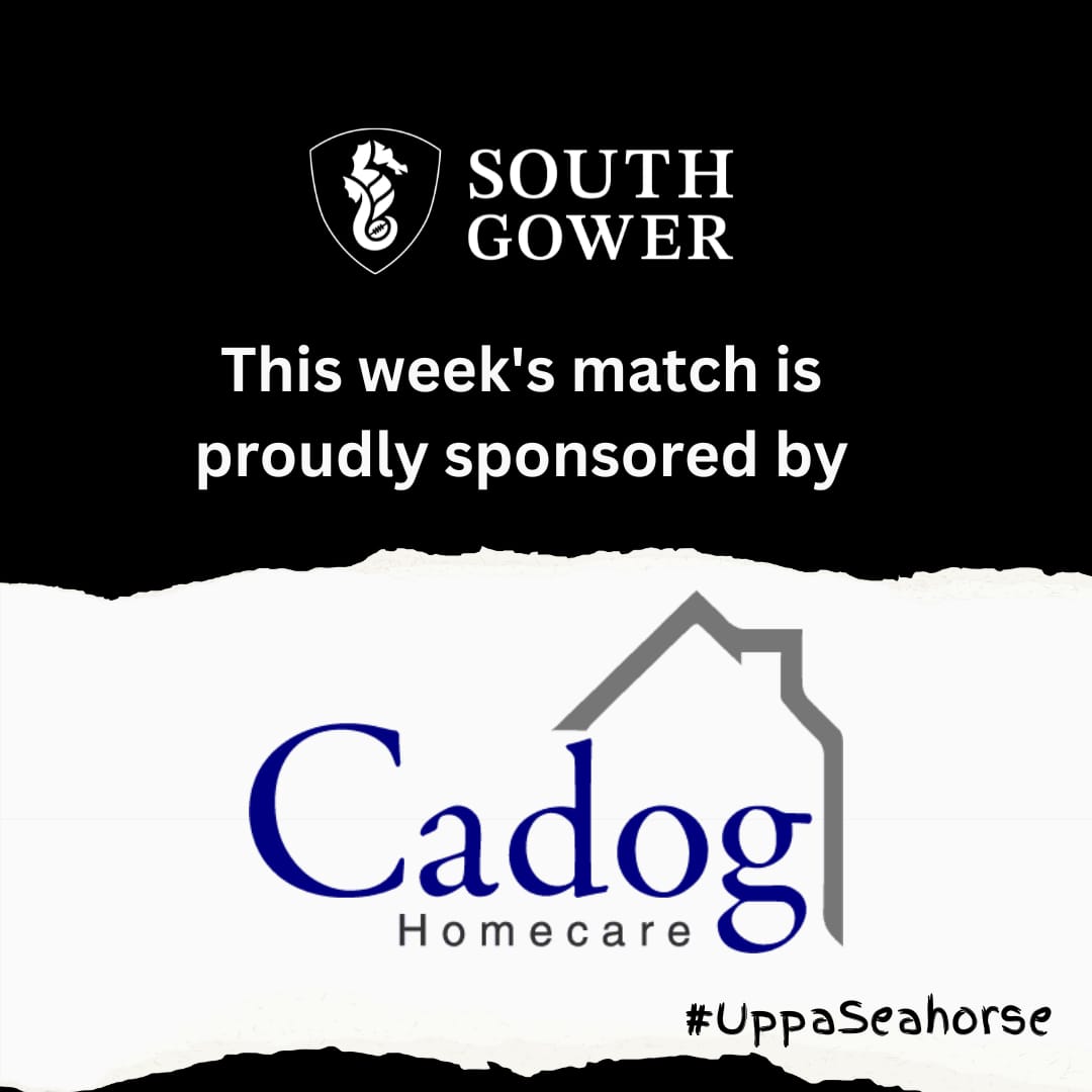 Today we welcome Glyncorrwg for our penultimate fixture of the season. A massive thank you to Cadog Homecare for sponsoring today's match. Their founder Chris Thomas played for the Seniors and has continued to support the club since retiring from playing #uppaseahorse