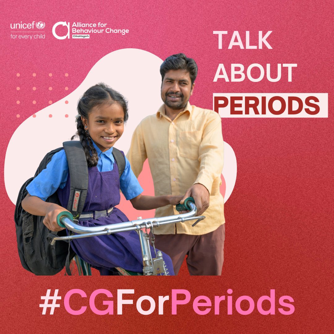 Time to shatter the taboos around periods! 🩸 Menstrual health is not a whisper, it's a conversation we need to amplify. Let's normalize this natural process and lift each other up with knowledge and understanding. #CGForPeriods #MHDay2024 #SBCMatters