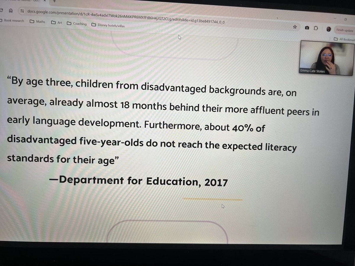 Finding this particularly fascinating as I have a 19mo (so am currently seeing his language explode which is so interesting) @emmccatt #PrimaryEssentials