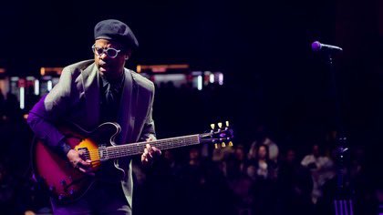 Nice @BillyMonama The 21st Cape Town International Jazz Festival kicked off with the opening performance by 🇿🇦 guitarist Billy Monama on the Kipppies stage at the Cape Town International Convention Centre last night. Picture: Halden Krog / Independent @IOL @CTJazzFest