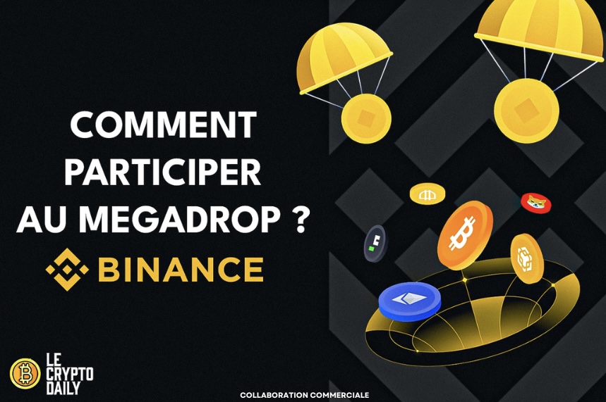 MEGADROP : LA PLATEFORME AIRDROP DE @LeBinanceFR 🔸La nouvelle fonctionnalité de Binance pour faire gagner de l'argent à ses utilisateurs ? Présentation ⤵️