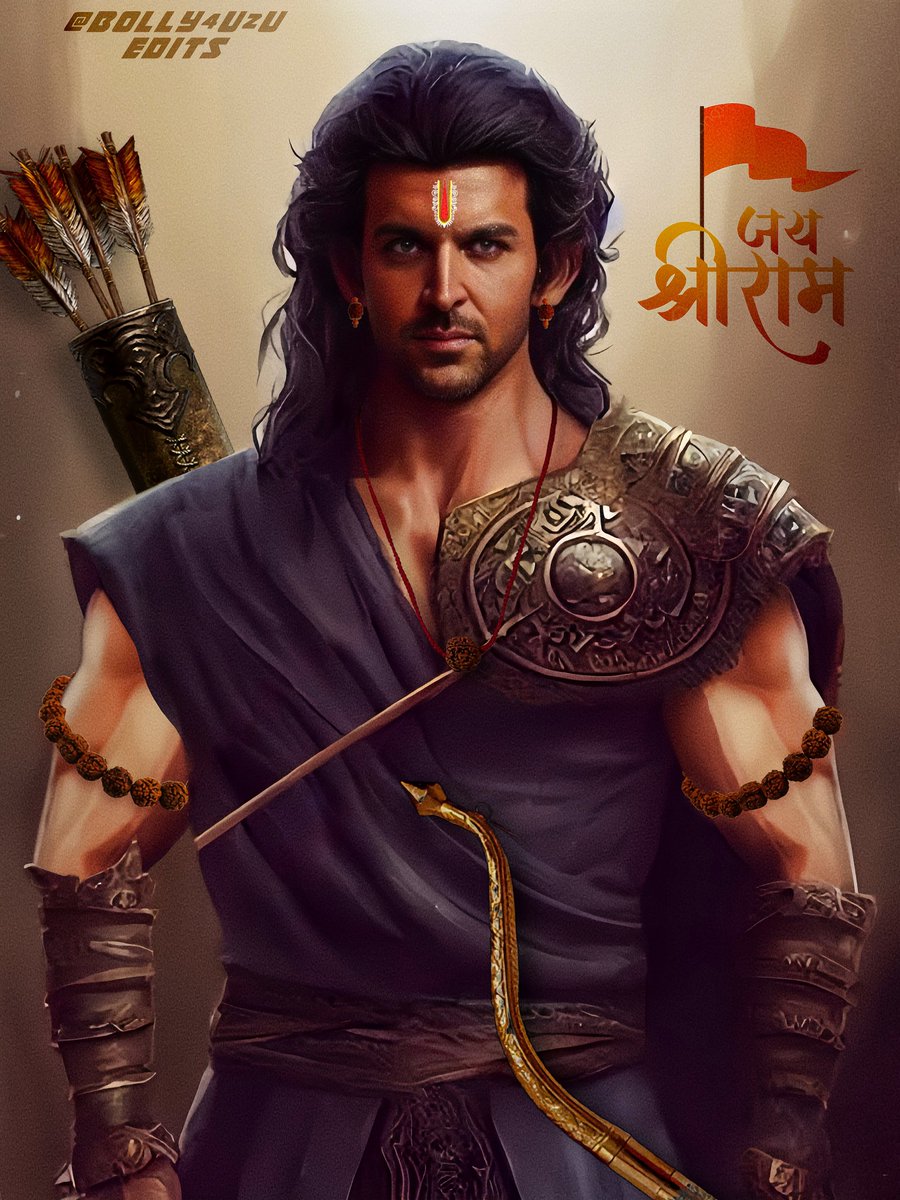How's This Guys 👀
Edited By Me 🤟
#HrithikRoshan As Lord RAM 🚩
#Ramayana