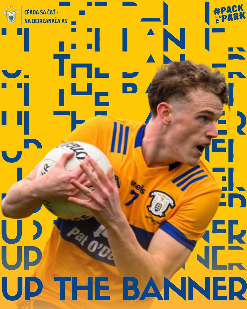 Don’t be a missing piece - 
Clare v Kerry 
@MunsterGAA SFC Final 
1:45 pm Cusack Park , Ennis 5/5/24
#PackThePark
Tickets at  am.ticketmaster.com/gaa/munstersfc