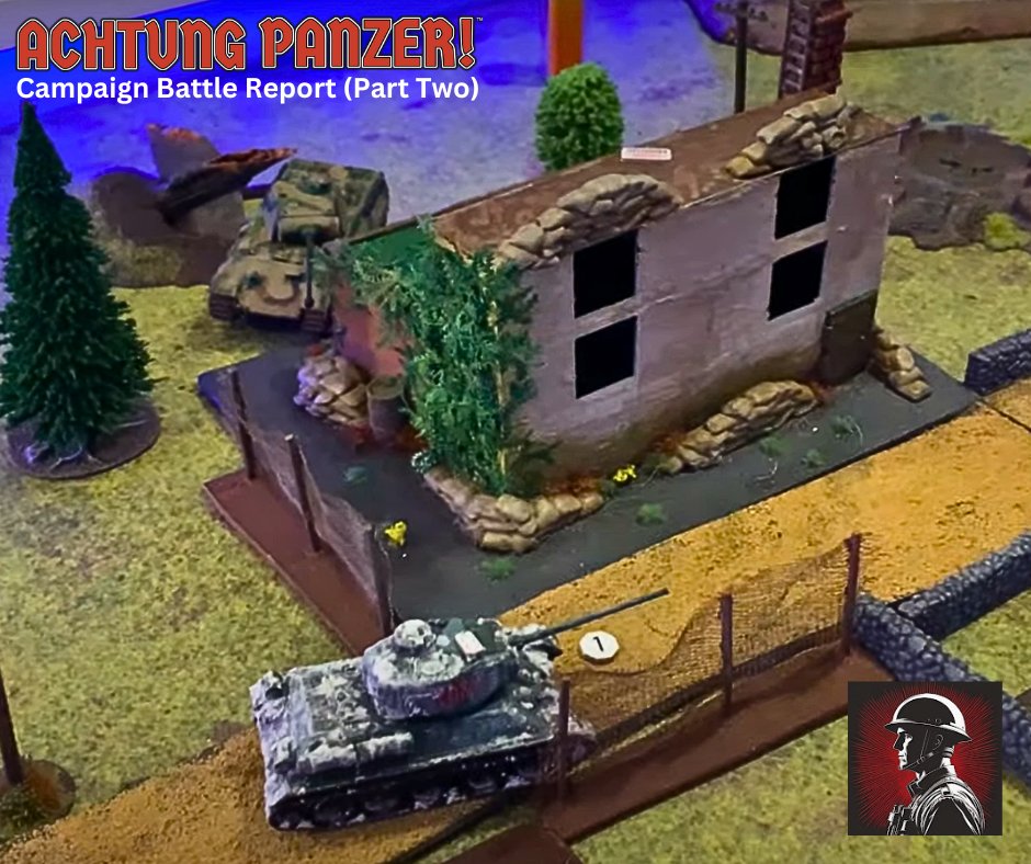 Schola Progenium return to the battlefield with part two of their German vs Soviet Achtung Panzer! mini-campaign. bit.ly/3QnwlAH

#warlordgames #warlord #battlereport #AchtungPanzer #tanks #BoltAction #historicalwargaming #paintingwarlord #warlordcommunity #warlordhobby