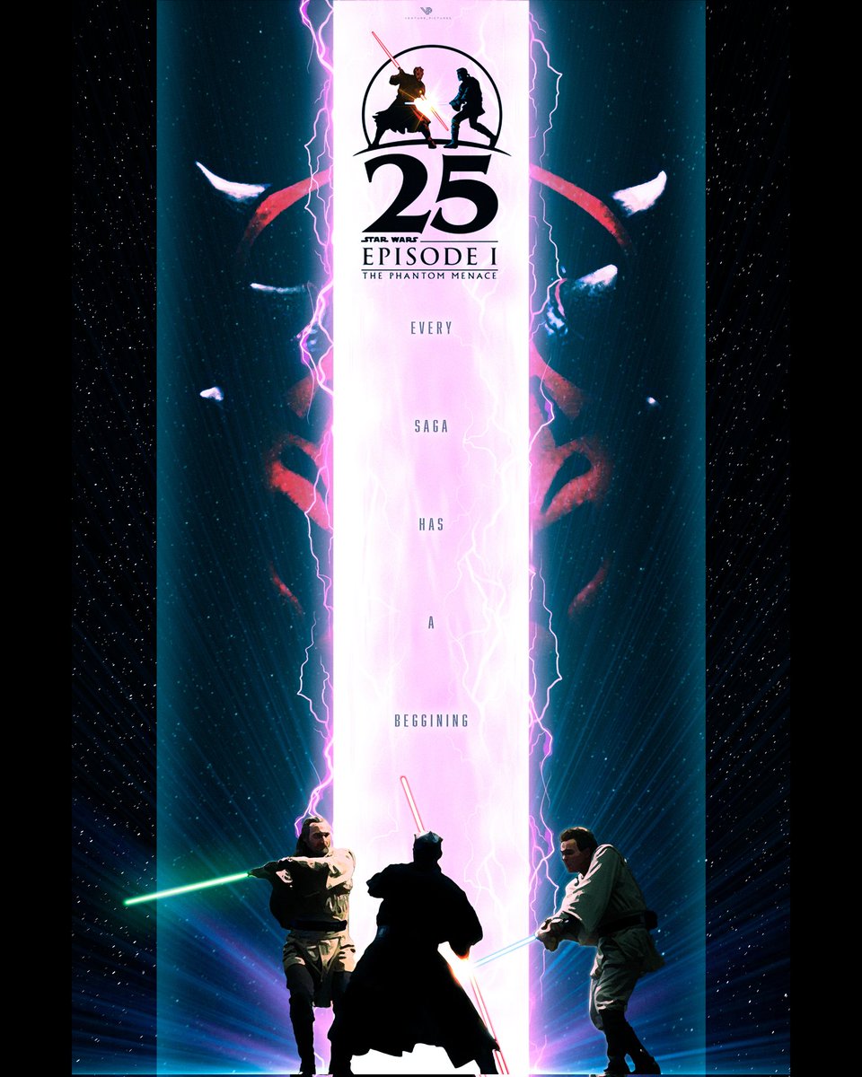 I 🫶 #ThePhantomMenace So I made a poster. Happy #MayThe4th everyone! Have a lovely day! #MayTheFourthBeWithYou #StarWars @starwars