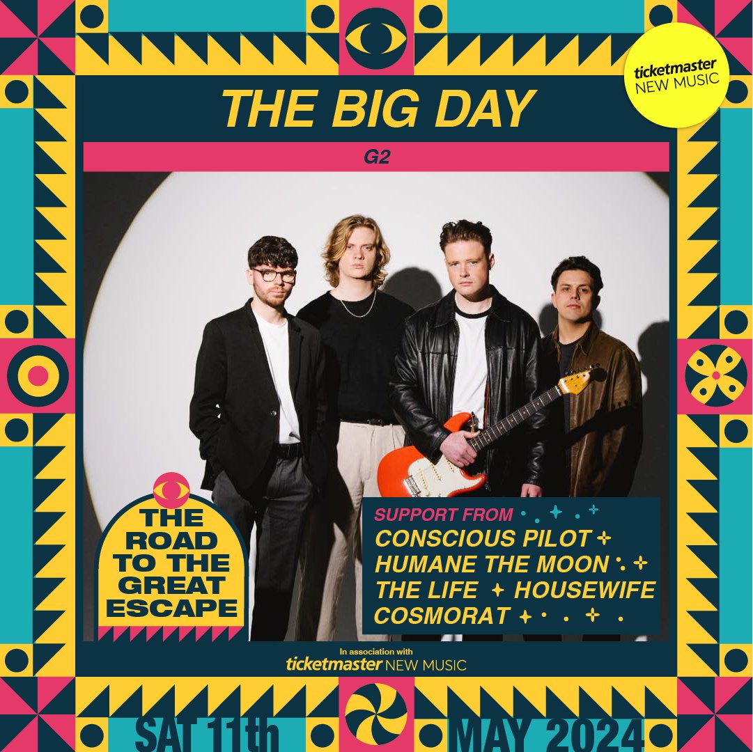 Gigs in Scotland (@gigsinscotland) on Twitter photo ONE WEEK TO GO!! 🤩🔥 The Road To <a href="/thegreatescape/">The Great Escape</a>, in association with <a href="/TicketmasterUK/">ticketmasteruk</a> New Music, is coming to Glasgow on Saturday 11th May taking place across <a href="/kingtuts/">King Tut's Wah Wah Hut</a> + <a href="/Garageglasgow/">The Garage Glasgow</a> (G2) 🙌
FULL LINE-UP + TICKETS ⇾ gigss.co/r2tge ONE WEEK TO GO!! 🤩🔥 The Road To <a href="/thegreatescape/">The Great Escape</a>, in association with <a href="/TicketmasterUK/">ticketmasteruk</a> New Music, is coming to Glasgow on Saturday 11th May taking place across <a href="/kingtuts/">King Tut's Wah Wah Hut</a> + <a href="/Garageglasgow/">The Garage Glasgow</a> (G2) 🙌
FULL LINE-UP + TICKETS ⇾ gigss.co/r2tge