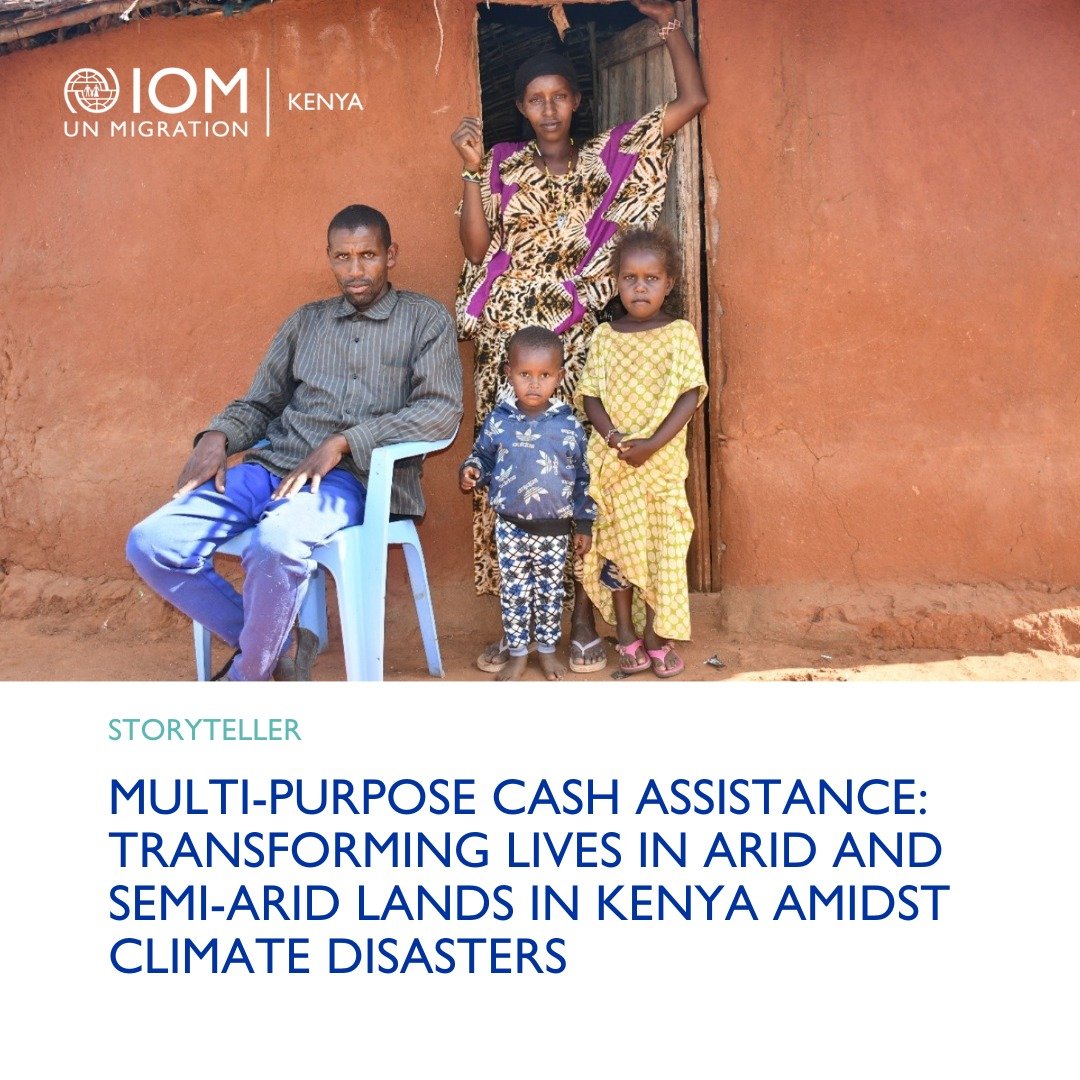 'The moment I received the cash transfer... offset my debts...,' said Guyo Waqo Ture, a beneficiary of the Multi-Purpose Cash Assistance.

Thanks to UNCERF, IOM #Kenya has supported 1⃣7⃣,5⃣8⃣0⃣ climate-affected people in🇰🇪 with cash assistance. 👉bit.ly/4doTCfG