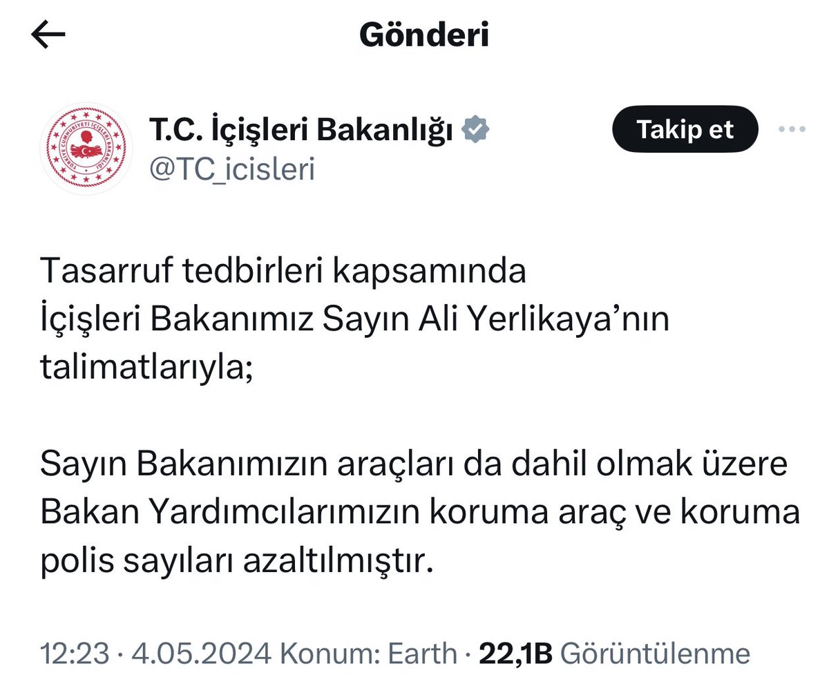 Var mısın!?
Bu ülkenin vergileri ile babasının çifliği gibi yaşam sürenlerden #sayıştay #kamuzararı kapsamında bu paraları geri topla!?

Efendim.Duyamadım! @TC_icisleri