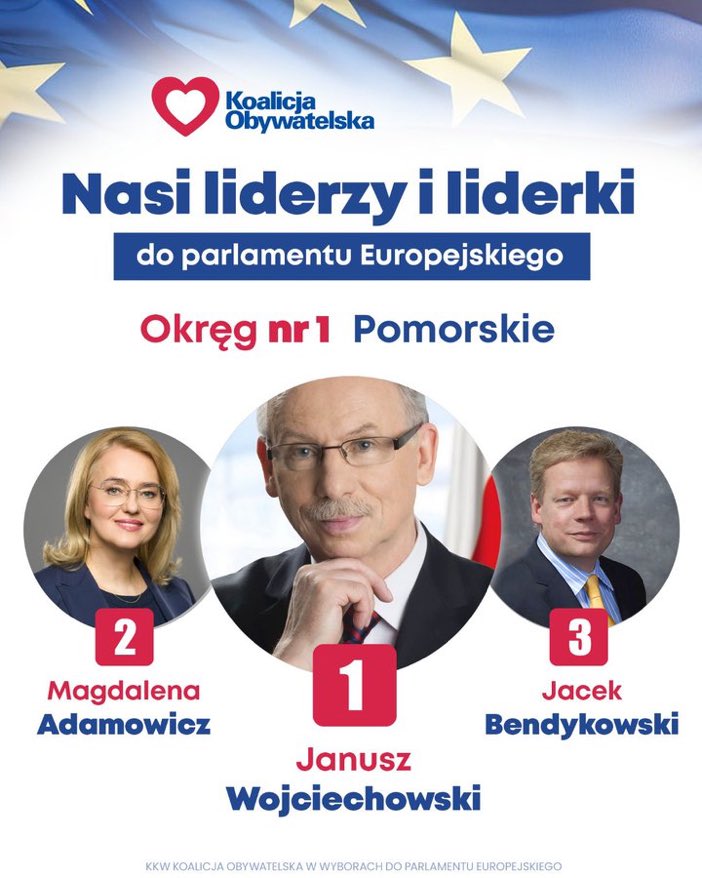 Mocny skład❗️ 
❗️Nasi liderzy i liderki do Parlamentu Europejskiego z okręgu nr 1: województwo pomorskie 🇵🇱