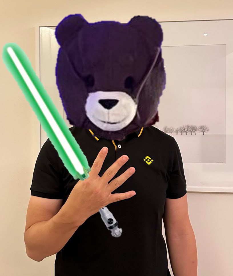May the 4th be with you. 🐻 I love you.