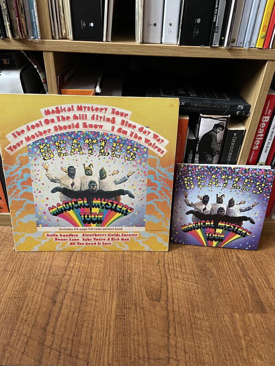 Is it a real album? We all know the answer. Let’s just say it’s a fantastic collection of Beatles songs and their trippiest moment of 67. What’s interesting is the darker turn things take on the MMT songs, as the real world, and Brian’s death, seep into their acid fried brains.