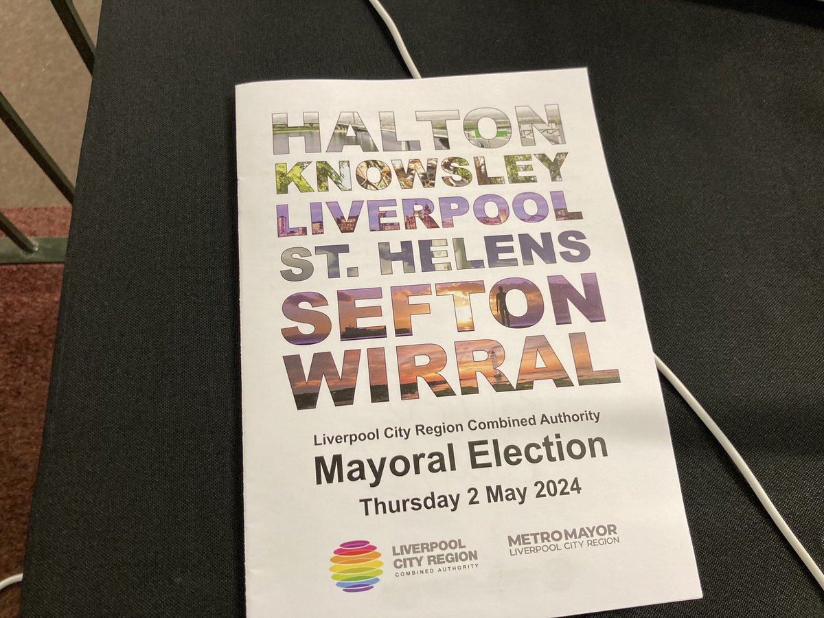 Turn out figures for the Liverpool City Region Metro Mayor election - 23.7%

That’s 272,721 votes cast.

#bbcelections #LocalElections2024