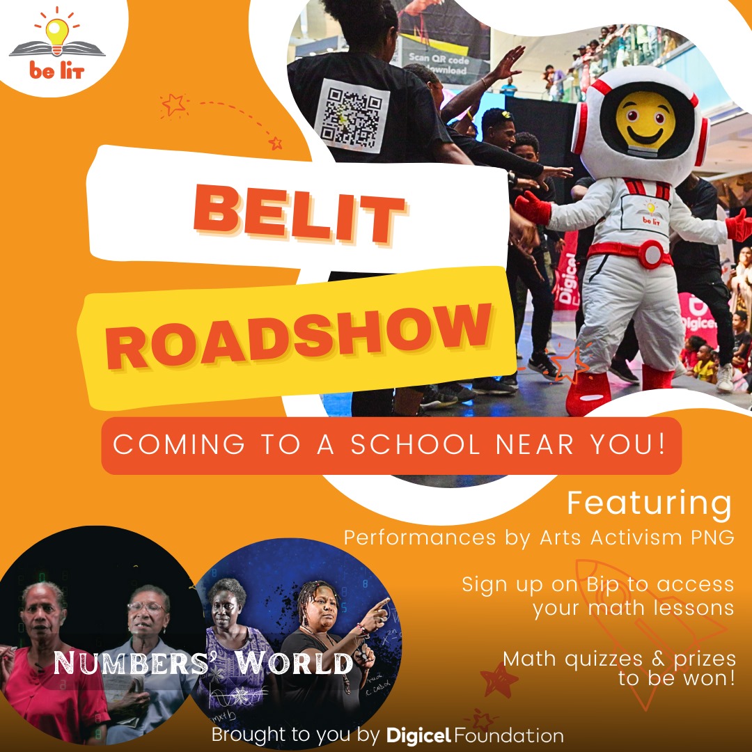 Exciting news! #BeLit is bringing a jam-packed show to a high school near you! There's going to be singing, dancing, math quiz challenges, prizes to be won and more!
Like and follow our #BeLit Facebook page for more updates!
#BeLitRoadshow #BetterLiteracy #NumbersWorld #MathFun