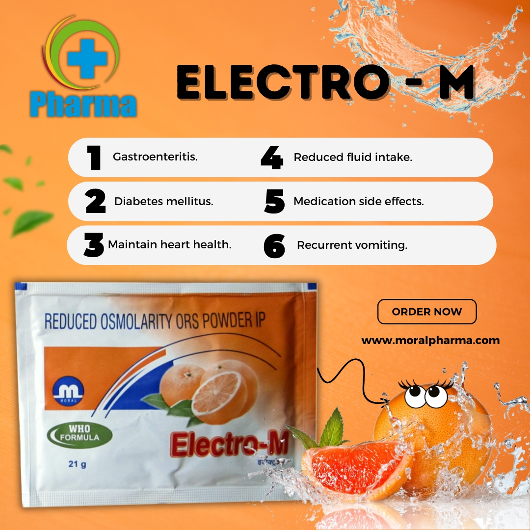Summer Days with Electro-M. 📷

Remember to hydrate yourself! 📷

Follow Us at Moral Pharmaceuticals

#moralpharma #ElectroM #ORS #dehydration #electrolytes #diarrhoea #diarrhea #rehydration #summer #summerhydration #electrolytedrink #beattheheat #BeatTheHeat2023 #summerheat
