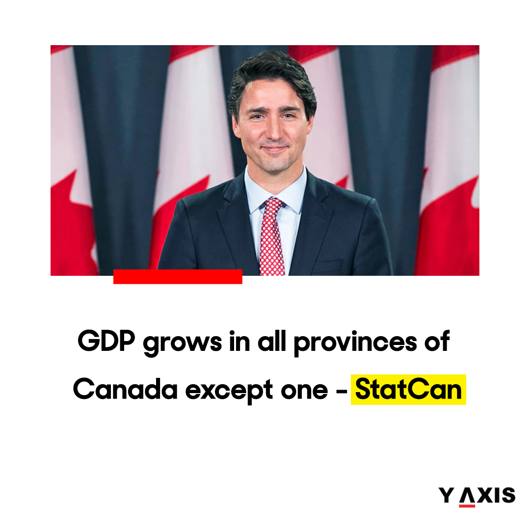 🌟 Great news from Canada! According to Stat Can, GDP grows in all provinces except one - showcasing the country's economic resilience.

y-axis.ae/blog/gdp-grows…

🌍✈️ #CanadaImmigration #EconomicGrowth #YAxis #YAxisimmigration