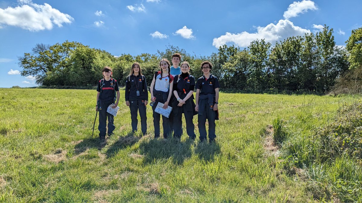What a day for a DofE practice walkabout! # 😎 #felsted # DofE Bronze