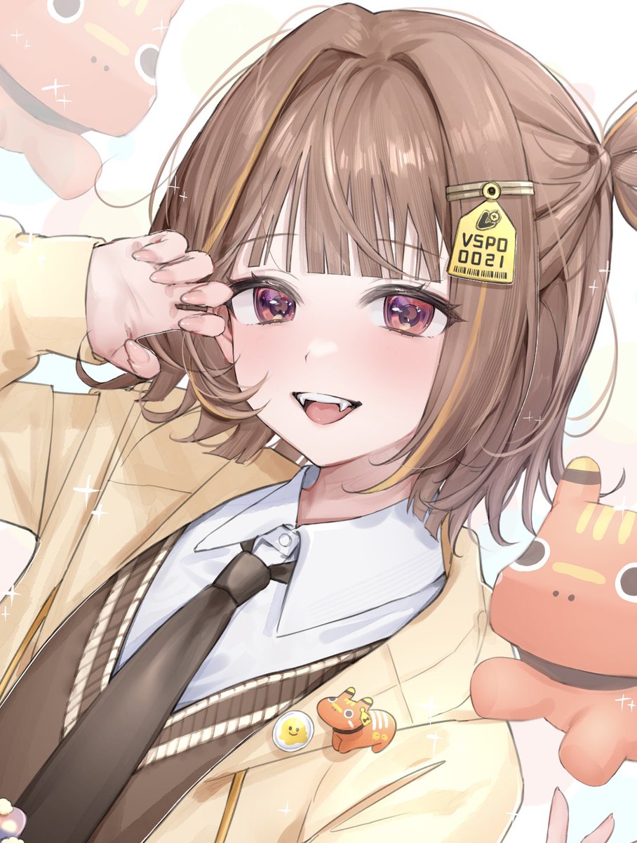 デビューおめでとうございます❕🫠
歯かわいい〜💛

#うひあーと #千燈ゆうひ