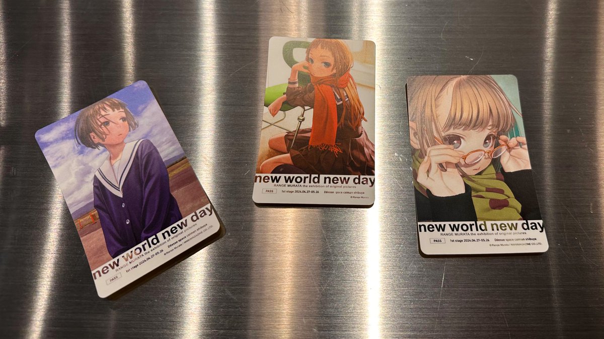 DScaiman #村田蓮爾原画展 入場料は 500円（ステッカー1枚付） 1500円