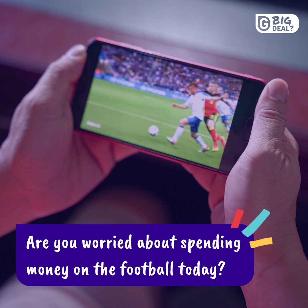 ⚽If you're concerned about spending money you can't afford on today's football games, we're here to help. Reach out for support and advice - ow.ly/7LOY50RvuBl