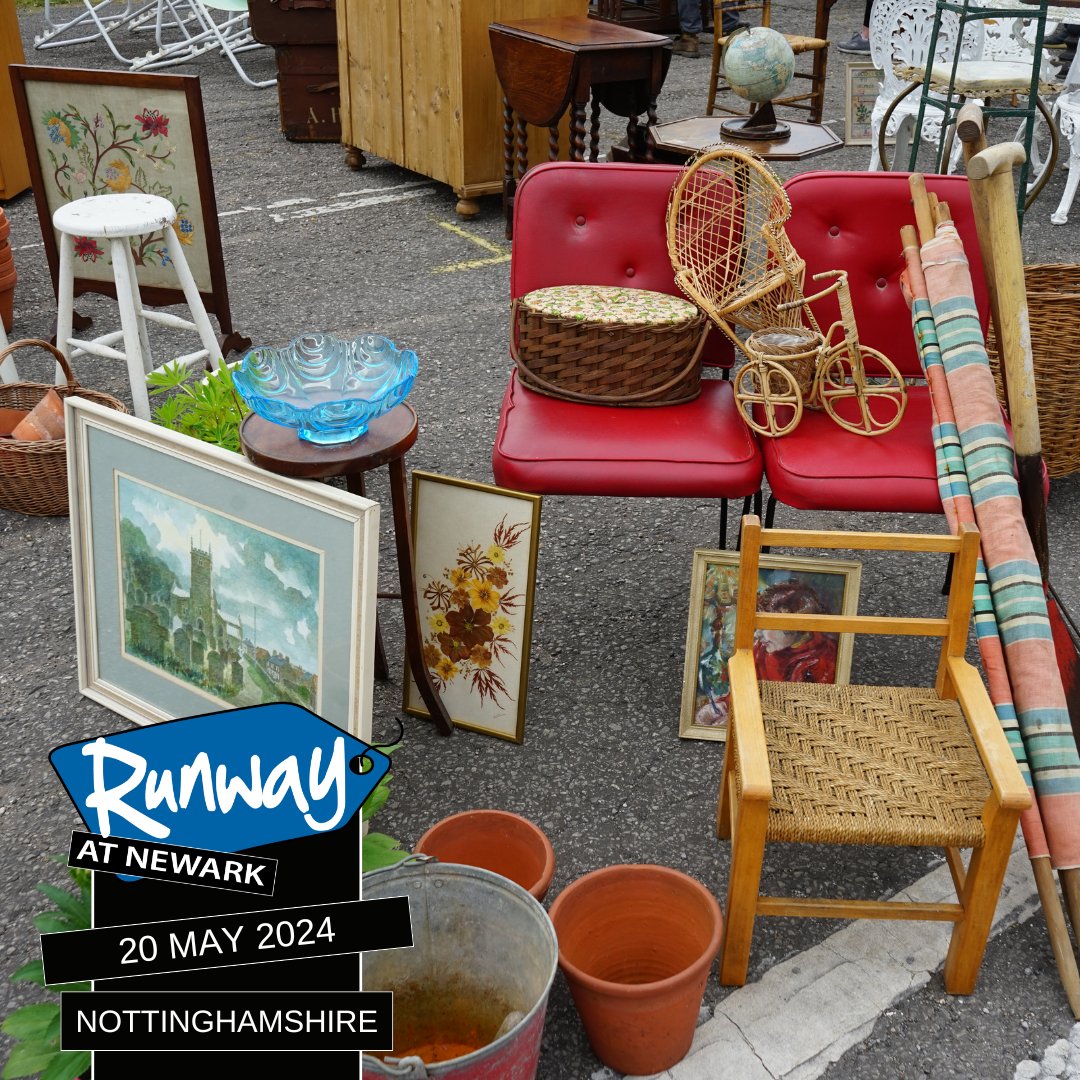 After a short break, we will be back for more fairs on the 20th of May for the Runway Monday Antiques & Collectors Fair 💙 Get your ticket now - ow.ly/gHHy50RvGOH..