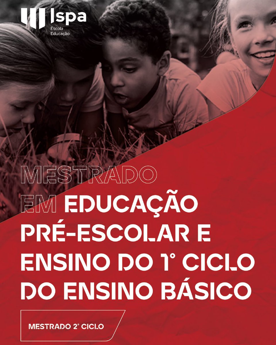 🎓 Descobre a excelência dos mestrados da Escola de Educação do Ispa! Com um conjunto de mestrados bastante variado, irás conseguir expandir os teus conhecimentos e impulsionar a tua carreira. 💡