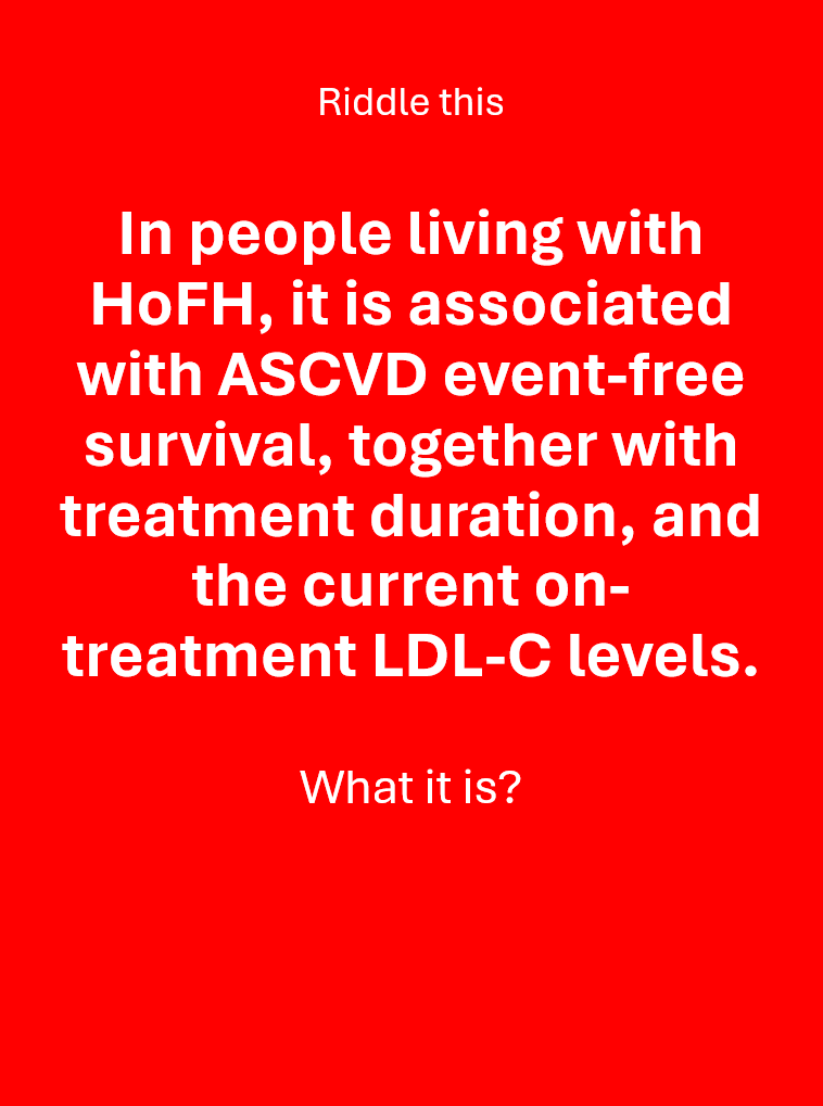 Our #HoFHAwarenessDay continues with a riddle 🕵️. Can you solve it? #KnowHoFH #FindHoFH #UseHeart #Unite4HoFH #Maythe4thbewithyou @society_eas @fhpatienteurope