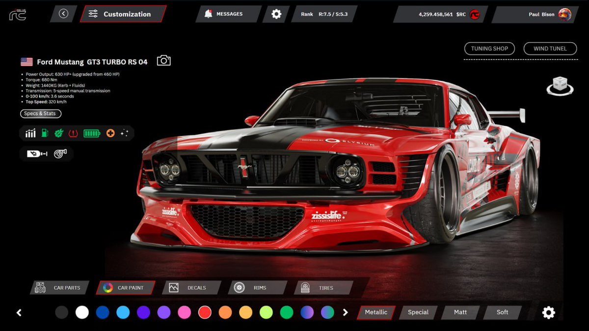 Customize your #RebelCars 💫

Choose your car parts, decals, paint, rims, and tires—anything!

Make it uniquely yours and stand out on the track🏁