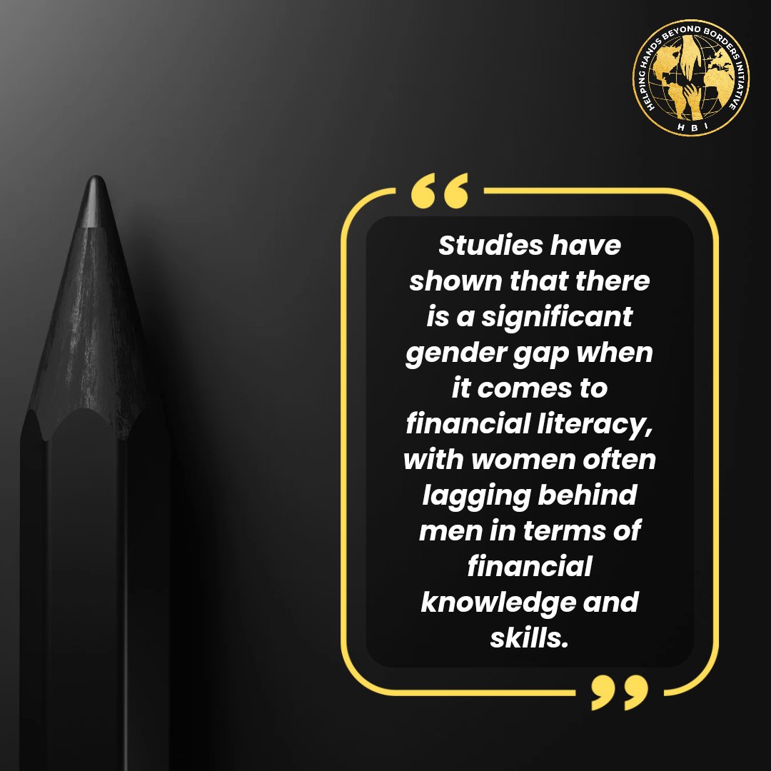 Fem-Fin-Fit Literacy Campaign.
Studies have shown a significant gap in financial literacy between men and women, with women often lagging behind in basic financial knowledge and skills.
#FemFinFit #SDG5 #GenderEquality #HelpingHandsBeyondBordersInitiative #HBInitiative #HBI