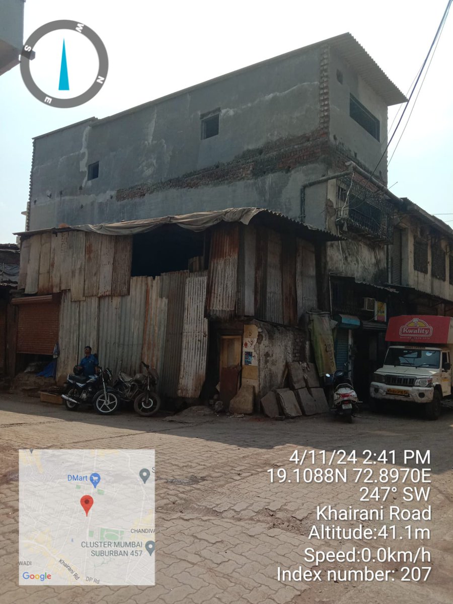 'Vertical extensions at Azmi compound in Beat No. 159 are cause for concern. @mybmcardl, Karpe, Gawli, Dutta: politics shouldn't hinder safety. Enough talk, it's time for action! Put community safety first! #PrioritizeSafety #TakeActionNow'