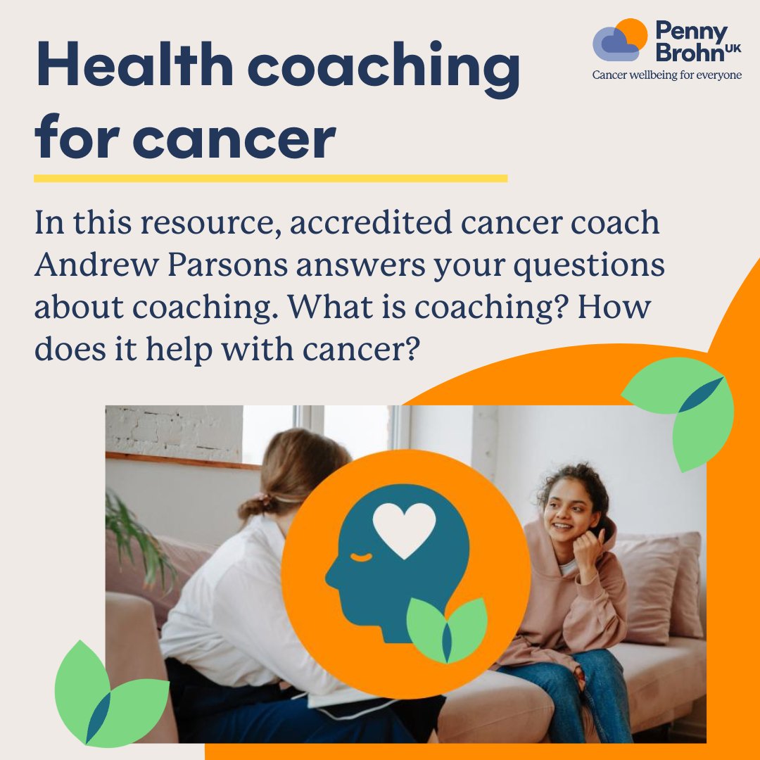 May is Mind and Emotions month at Penny Brohn UK, and we would like to share our resources with you, starting with health coaching for cancer 🌱⛅️ Find out more about coaching, its benefits in cancer care, and how to get started in this video 😊 👉️ l8r.it/aLG5