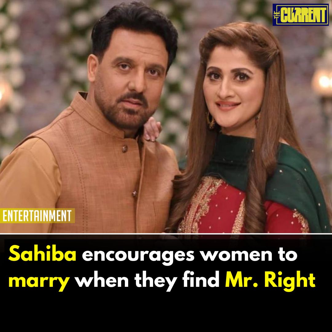 Sahiba talks about her early marriage to co-star Rambo, emphasizing the importance of finding the right partner. Read more:thecurrent.pk/sahiba-encoura… #sahiba #janrambo #showtimewithramizraja #hinaniazi #sunonews #marriage #nishojee #nishobegum #actress #lollywood