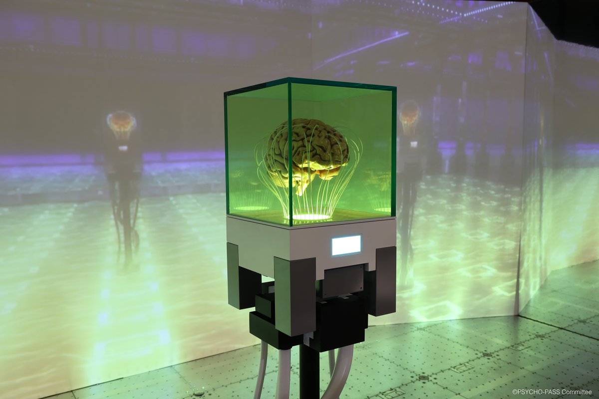 psycho_pass_cs's tweet image. #サイコパス10周年記念展覧会
「CHROMESTHESIA SCOPE（クロメスタジア スコープ）」
【福岡会場開催中！】
本作を象徴するシビュラシステムの精巧な実物大立像を再現。
入場券はローソンチケット、アソビューおよび会場にて発売中！

psycho-pass-cs.jp
#pp_10th_cs #pp_anime #pp_10th
