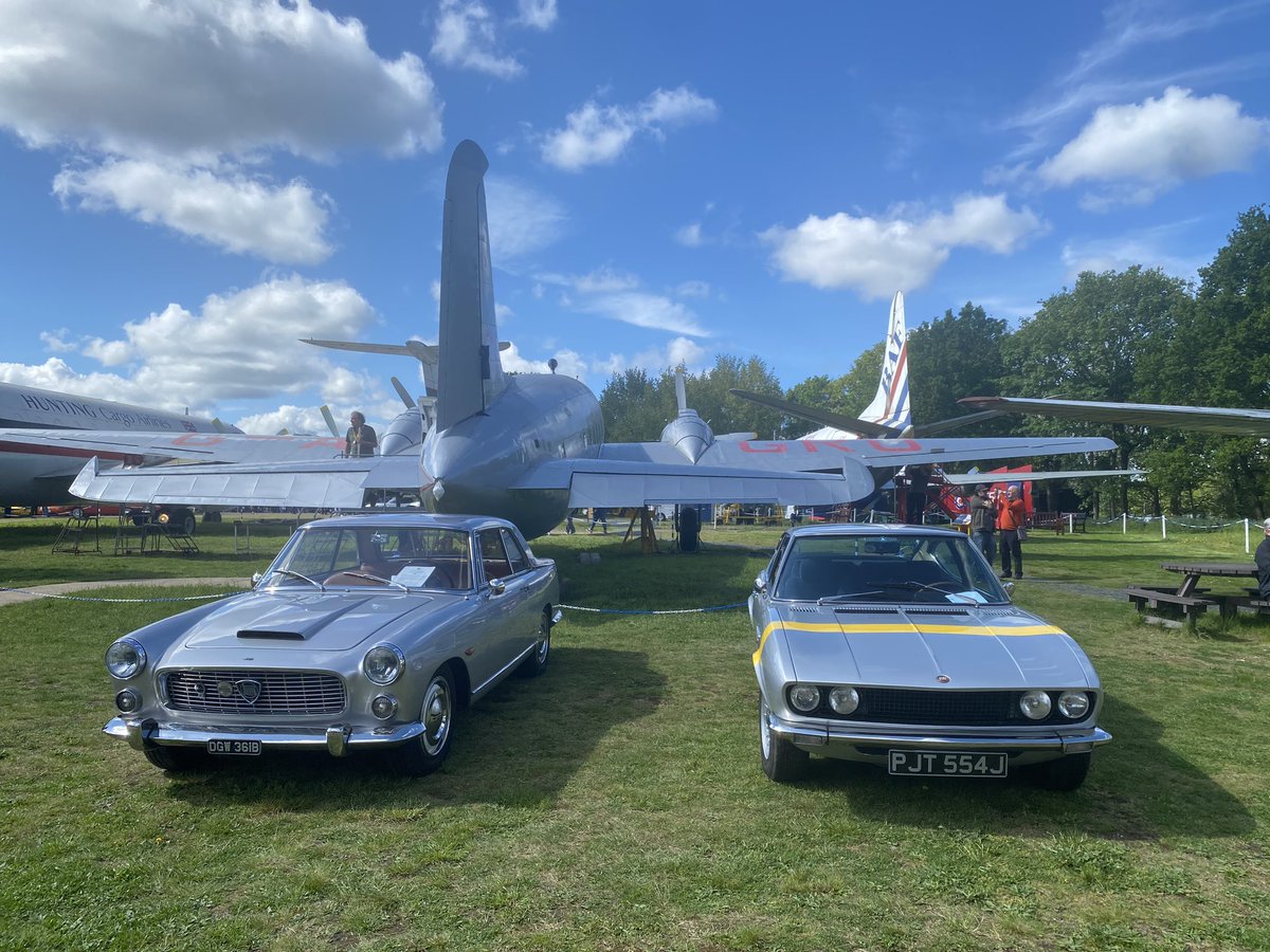 Auto Italia day at Brooklands - somehow as sunny as ever & bulging with bellissima