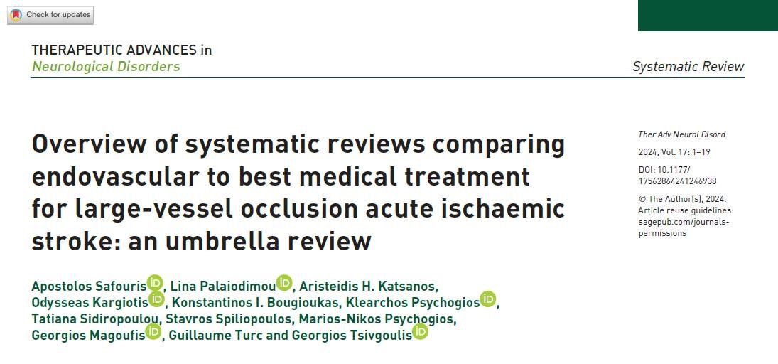 2 NEW papers! I am happy to share these outstanding works, one netwrok meta-analysis and an overview of reviews! Congratulations to the the research teams!
doi.org/10.1016/j.cpca…
doi.org/10.1177/175628…