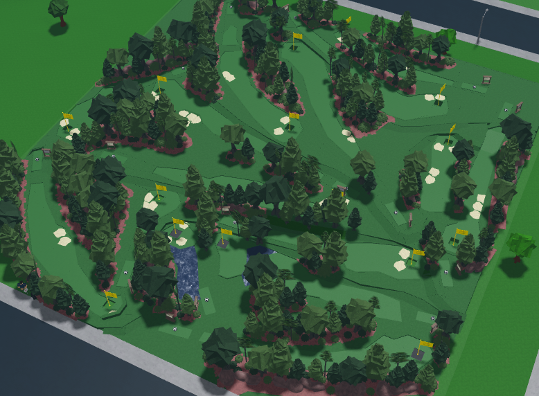 Augusta National is basically done and its so cool