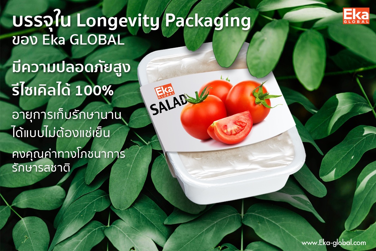 มาขยายธุรกิจที่เป็นมิตรต่อโลกให้กว้างขึ้นกับบรรจุภัณฑ์อาหาร Longevity Packaging ของ เอกา โกลบอล ที่ตอบโจทย์การทำธุรกิจที่เป็นมิตรกับสิ่งแวดล้อมอย่างแท้จริง ด้วยกระบวนการที่เป็นมิตรตั้งแต่ต้นทาง #EkaGlobal #LongevityPackaging #LiveAHealthireLivestyle #packaging #foodpackaging