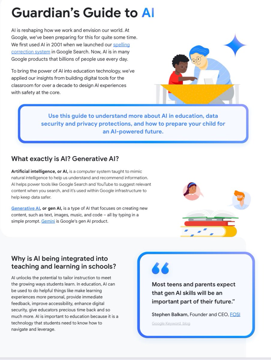 Recruitmove's tweet image. #Guide to #AI for #parents and #carers