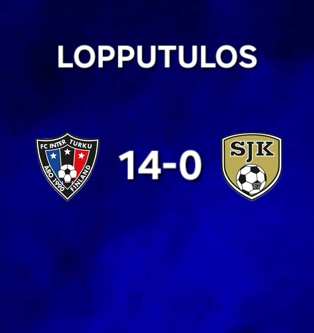 Ensimmäinen ottelu päättyy Interin voittoon SJK:sta 14-0. ⚽️

💙🖤❤️

#FCInterPowerchair
#PowerchairFootball
#SPTjalkapallo
#jalkapallokuuluukaikille
#sähköpyörätuolijalkapallo
#ParaFootball
#sähkärifutis
#enemmänyhdessä
#InterActionTurku  
#jalkapalloajokaiselle
#respect