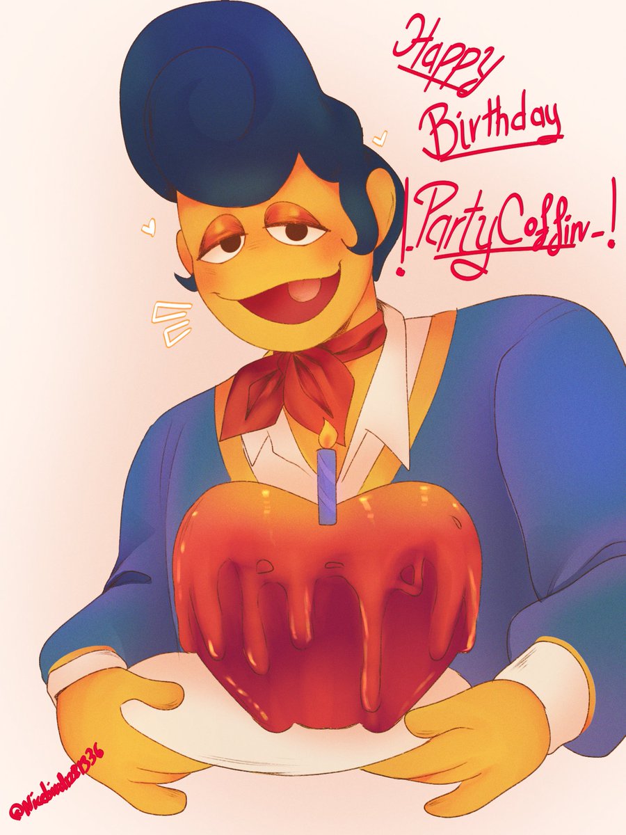 I forgot to post this-
Happy (late :')) Birthday to @//_PartyCoffin_!
#welcomehome #wallydarling #welcomehomefanart #welcomehomeart #welcomehomewallydarling #ibisPaintX