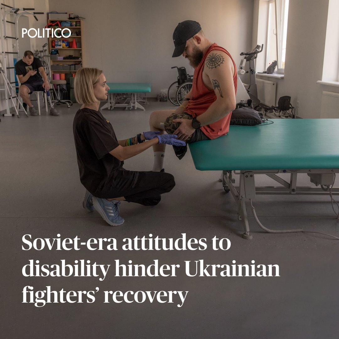As the number of disabled veterans increases in Ukraine, attitudes towards disabilities are still lagging behind. 🔗 trib.al/pESWiNj