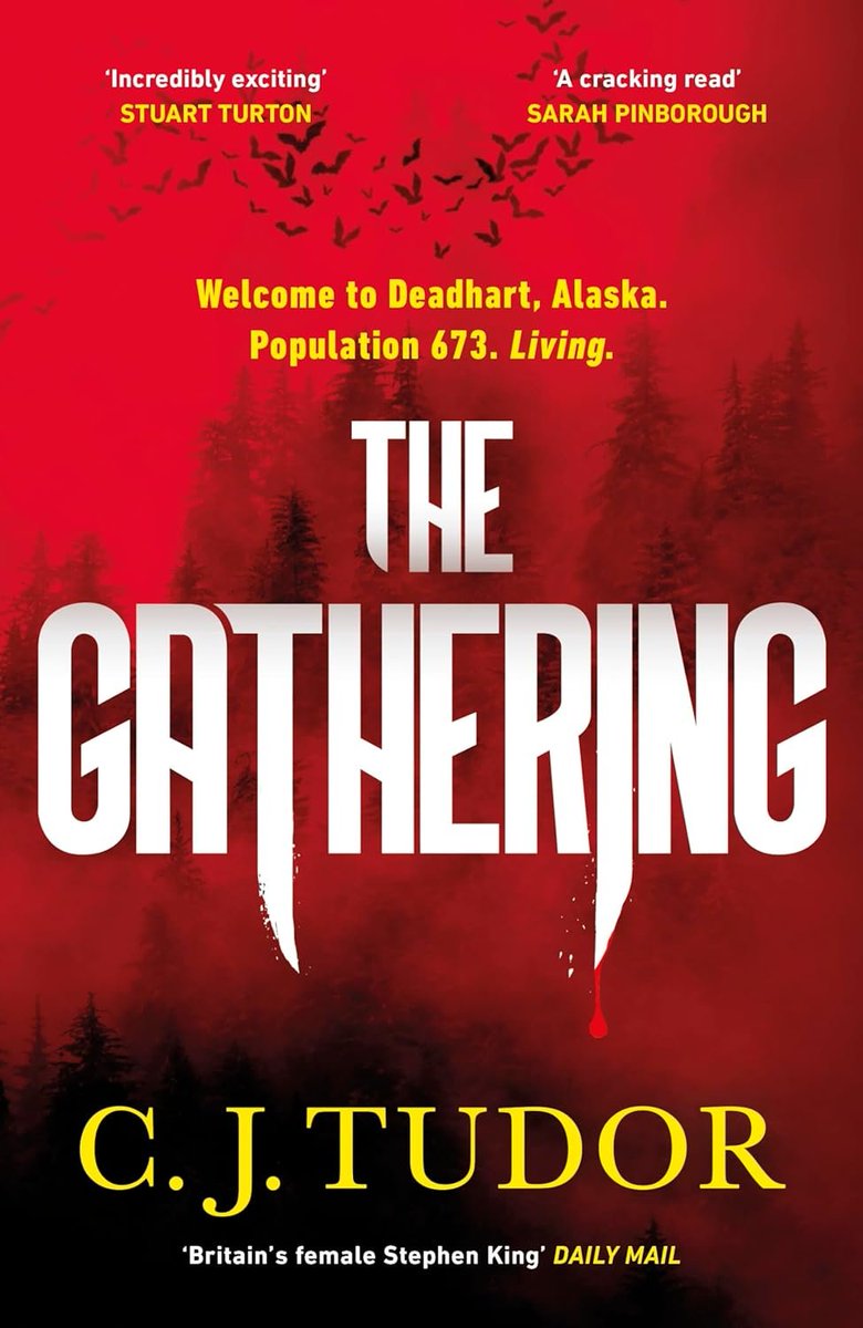 Bloody hell that was good! Vampires with a difference...there's crime, there's racism, there's teeth! Well done @cjtudor 👏👏👏Really enjoyed that... #thegathering #cjtudor #bookreviews #bookrecommendations #amreading #BookTwitter