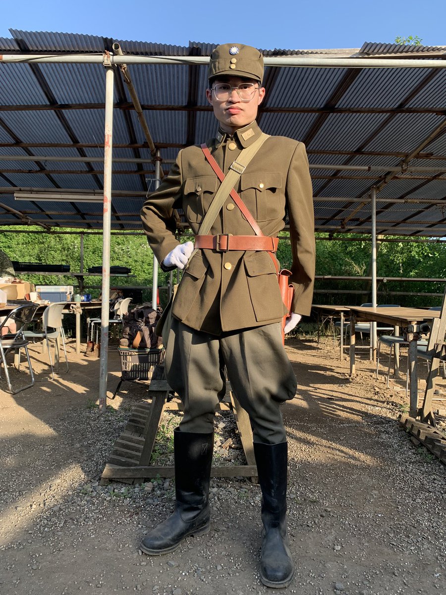 chenchenming666's tweet image. 國軍軍官常服+馬褲
抗戰劇天花板《我的團長我的團》虞嘯卿穿搭捏
#PHS