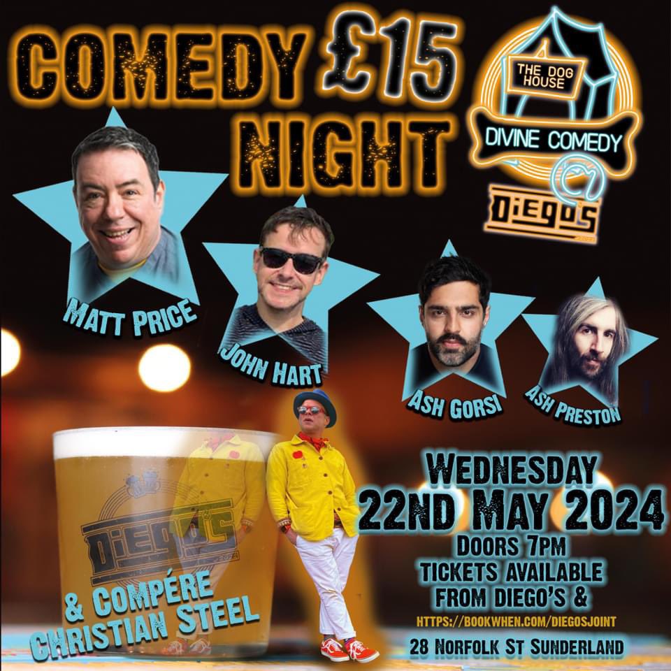 John Hart (@johnveverything) on Twitter photo In which the guy from <a href="/EveryoneDiesPod/">Everyone Dies In Sunderland</a> seriously tempts fate #sunderland #standupcomedy #comedy In which the guy from <a href="/EveryoneDiesPod/">Everyone Dies In Sunderland</a> seriously tempts fate #sunderland #standupcomedy #comedy