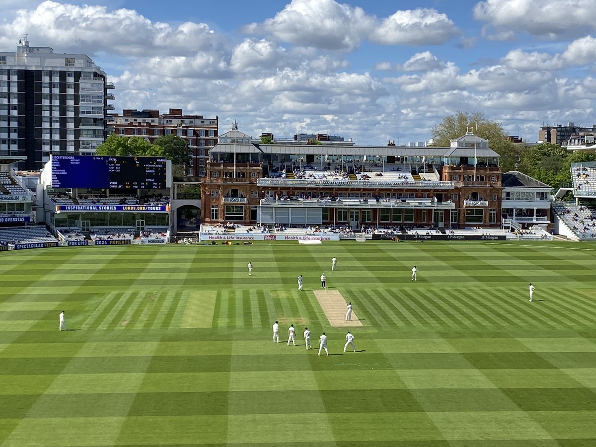 A week off for Surrey so Middlesex v Leicestershire