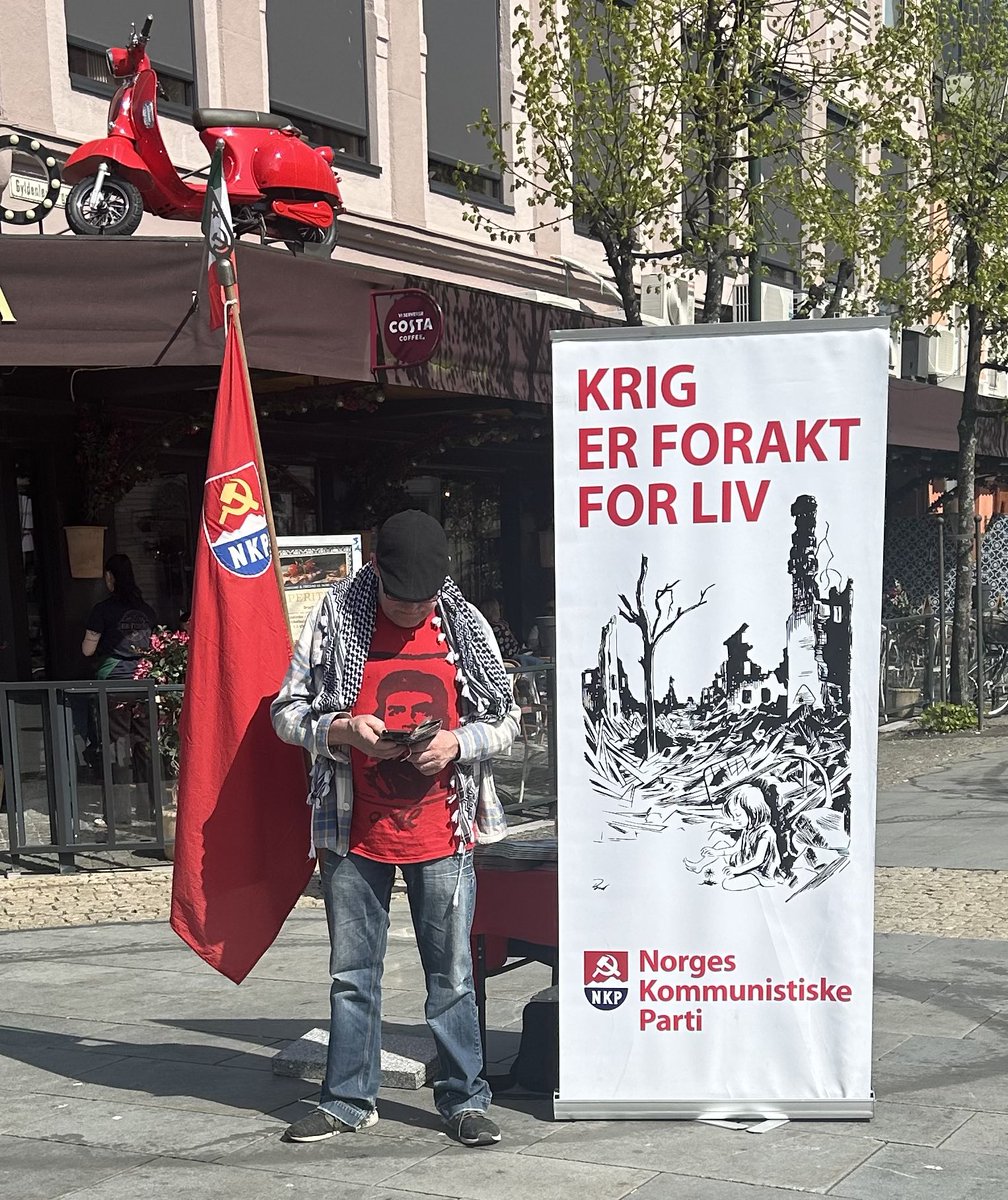 Noen ganger er det godt å komme seg ut av den trygge, blå bobla i Asker. I Kristiansand holder kommunistene fortsatt koken! 💪