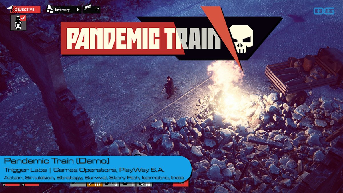 OG plays Pandemic Train (Demo)!
youtube.com/watch?v=Tv3DZp…

Like & Sub!

@triggerlabspl
@GamesOperators
@Play_Way

#PandemicTrain #strategy #survival #storyrich #IndieGameTrends #IndieWatch #IndieDev #GameDev #IndieGameDev #IndieGame #IndieGames #Gameplay #letsplay #gaming